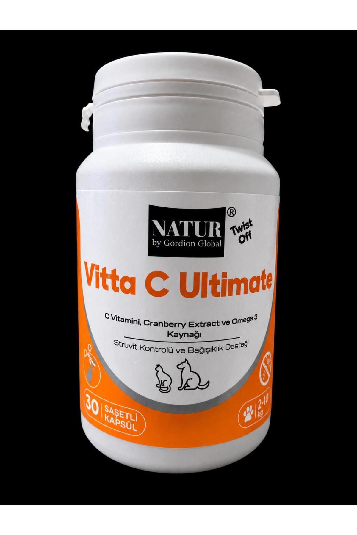 ویتامین گربه ناتور بای گوردیون گلوبال Natur by Gordion Global Vitta C Ultimate