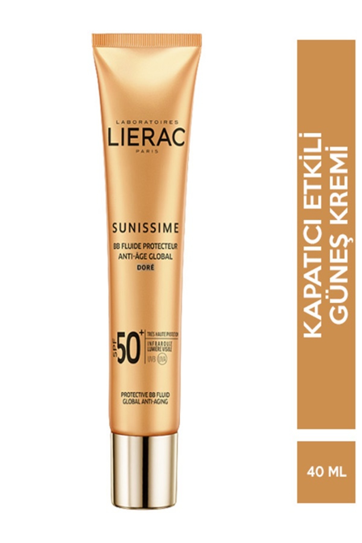 Lierac ضد آفتاب ضد پیری جهانی صد دکولته انرژی بخش کرم ضد آفتاب