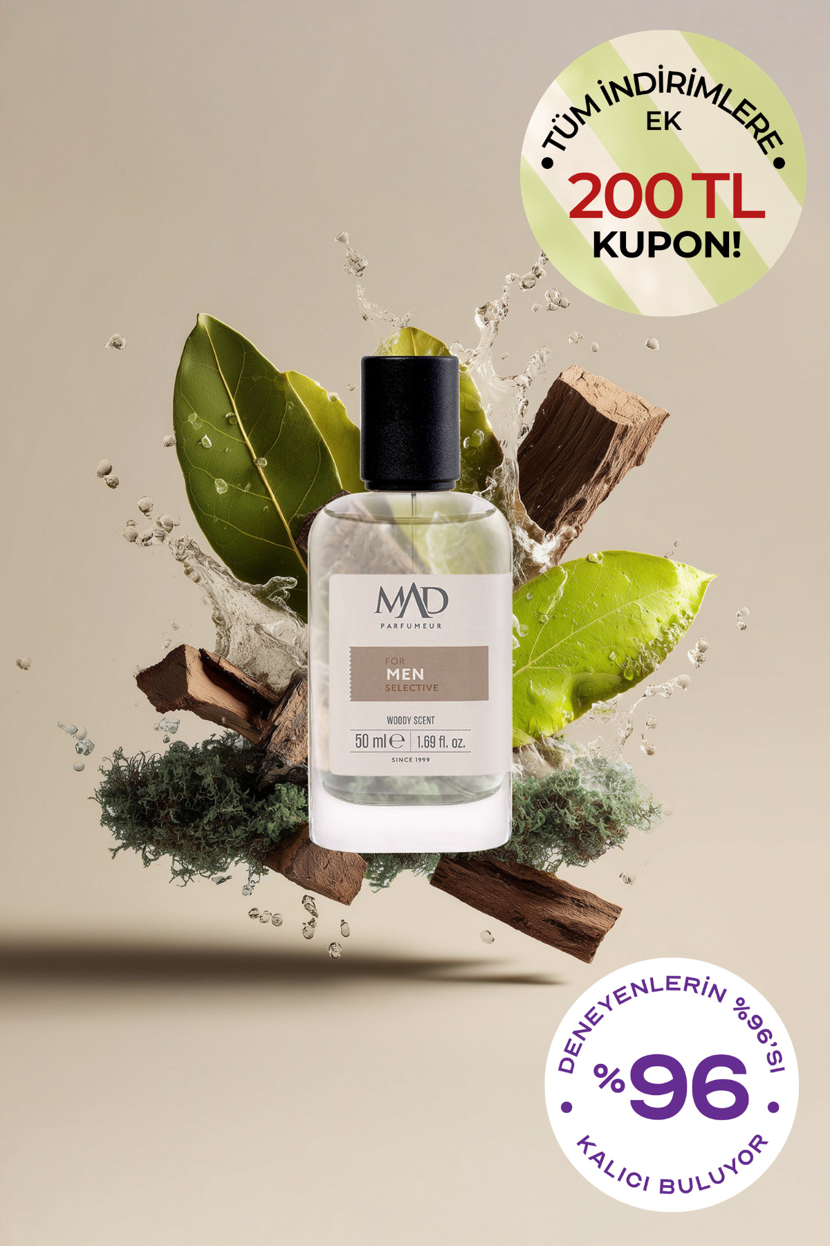 عطر MAD W180 انتخابی 50 میلی لیتر مرد مدپرفیوم Mad Parfüm
