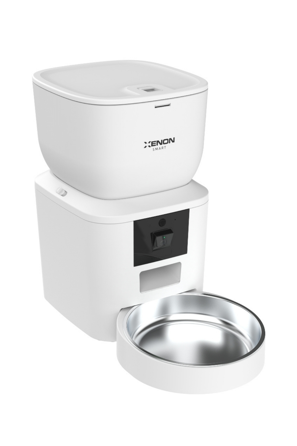 ظرف غذای خودکار گربه زنون اسمارت Xenon Smart X8604 دوربین‌دار با کاسه استیل