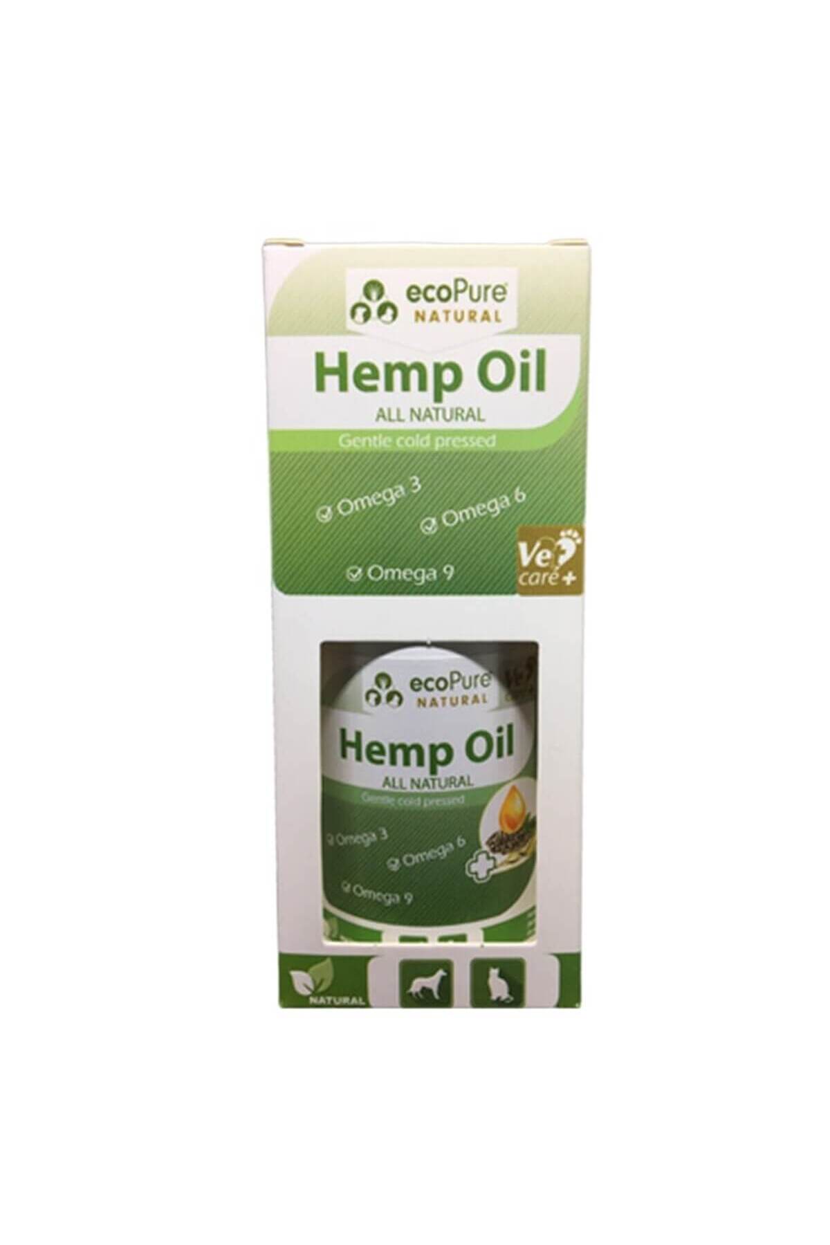 مکمل امگا روغن بذر کتان اکوپیور Ecopure، ۱۳۰ میلی‌لیتر