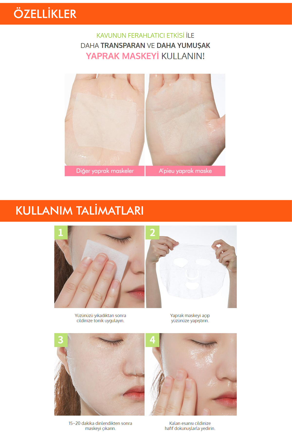 ماسک صورت محتوای خربزه طراوت احیای برگ ورق نوار شیرین Missha