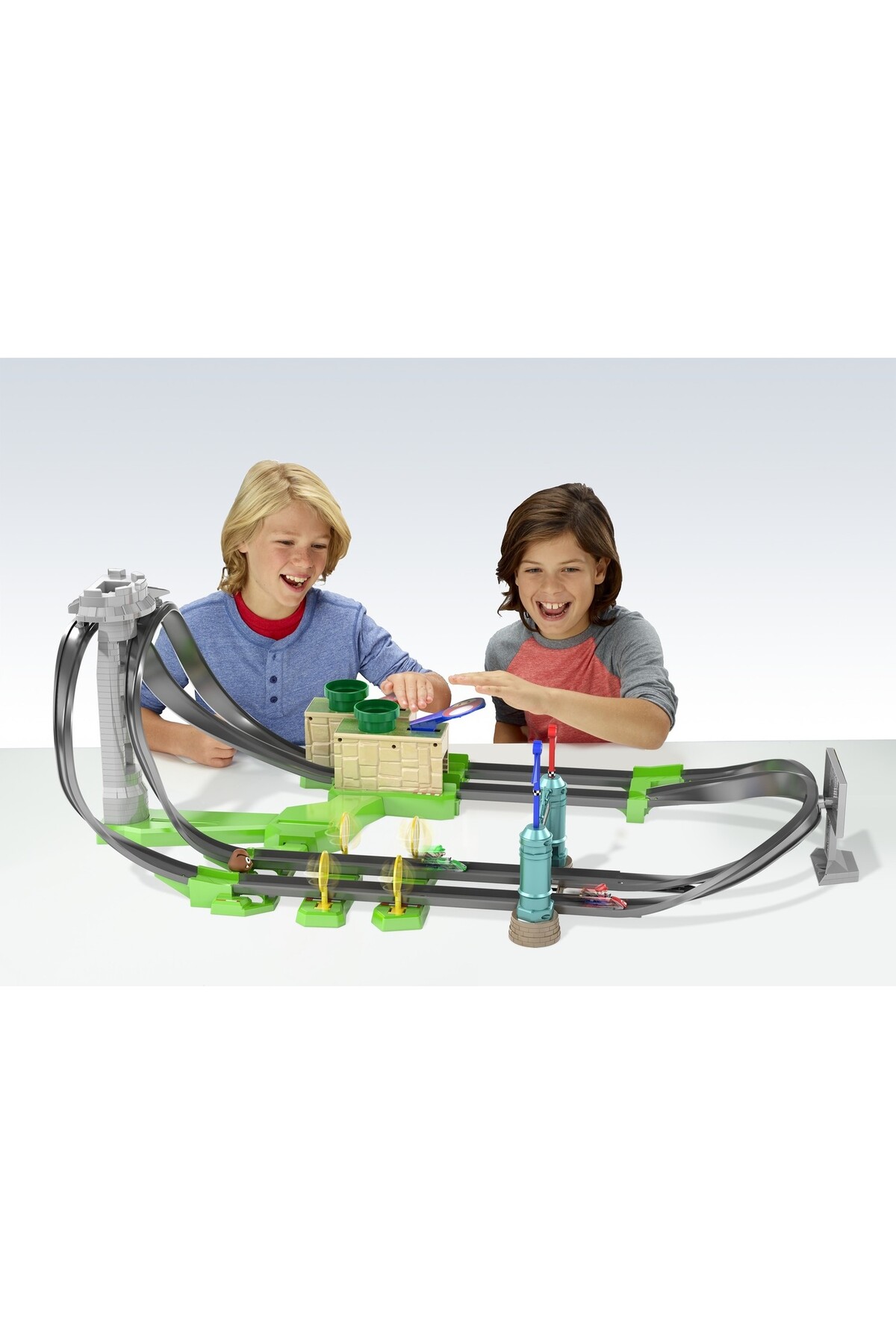 ماشین اسباب بازی کارت ماریو CRAZY RETURN TRACK RACE SET GHK15 هات ویلز اورجینال HOT WHEELS