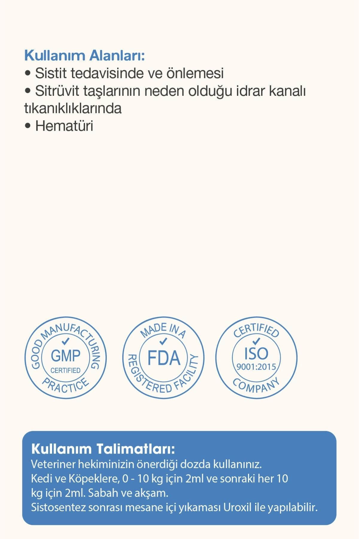 مکمل مایع حمایتی دستگاه ادراری گربه و سگ میکسچورا فارما Mixtura Pharma Uroxil MT12000