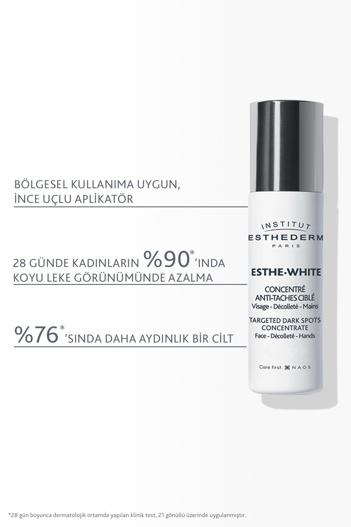 INSTITUT ESTHEDERM رفع علامت های تیره پوست هدفمند تنظیم کننده ترکیبات پوستی Esthe White Dark Stains Dark Serum 9 ML GROUND1018