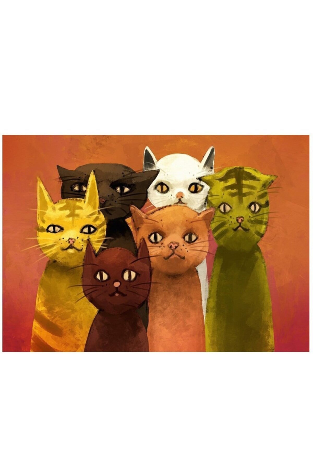 پازل برند: 5092 هنر تیم گربه ها 500 قطعه دسته: اورجینال ارت Art Puzzle