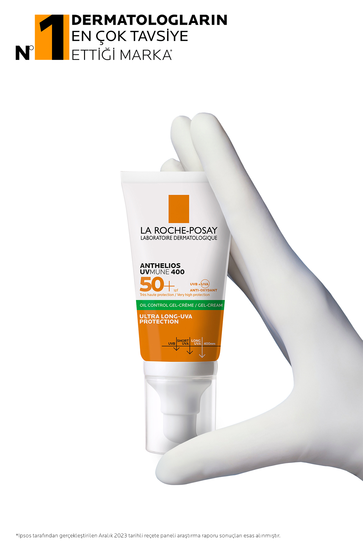 ست کرم ضد آفتاب مراقبت از پوست برای روغنی: کنترل روغن آنتلیوس SPF50+ و آب حرارتی X2 La Roche Posay
