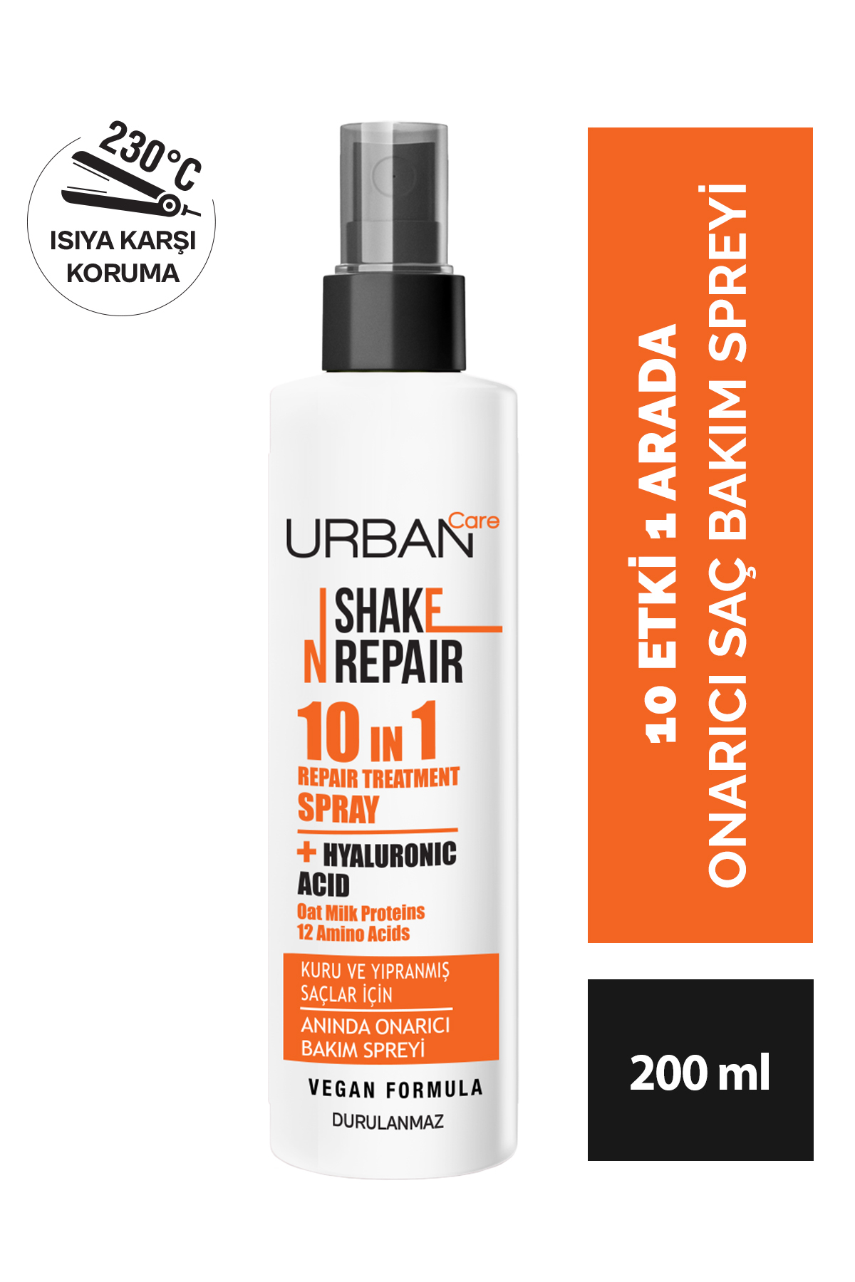تونیک مو SHAKE N تعمیر 10 در 1 مراقبت از بدون 200 میل وگان Urban Care