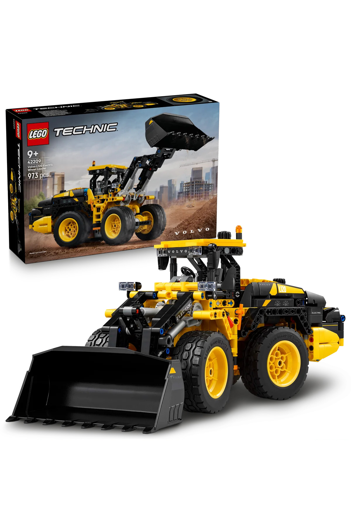 لگو و اسباب بازی های ساخت محور ® TECHNIC VOLVO L120 ELECTRIC WHEEL LOADER 42209 ست ساختمان برای 9+ کودک 973P اورجینال LEGO