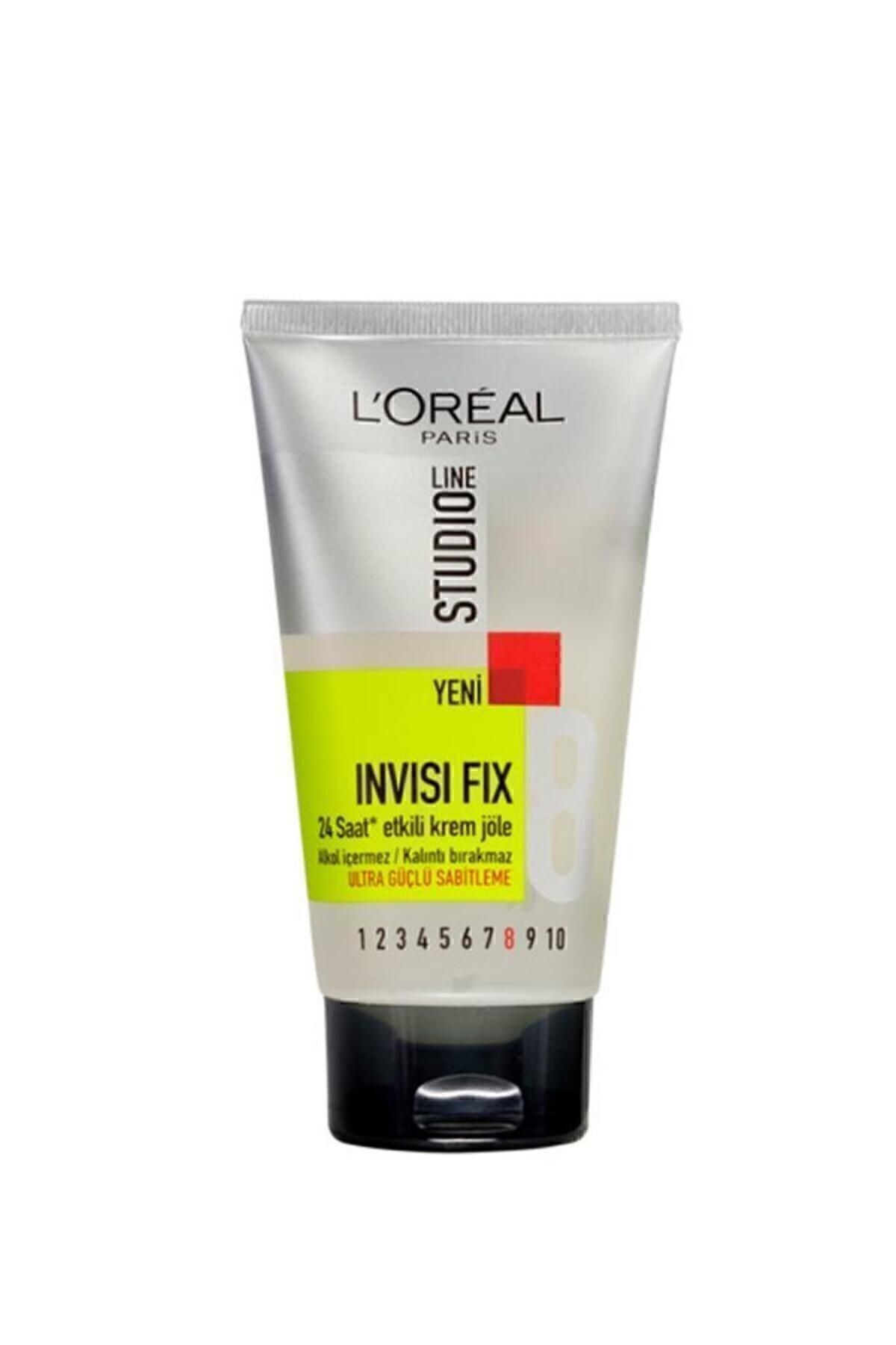 L'Oreal Paris ژل موی فوق العاده قوی لورال سری Studio Line ویژه موهای خشک و مستعد ریزش 150میل