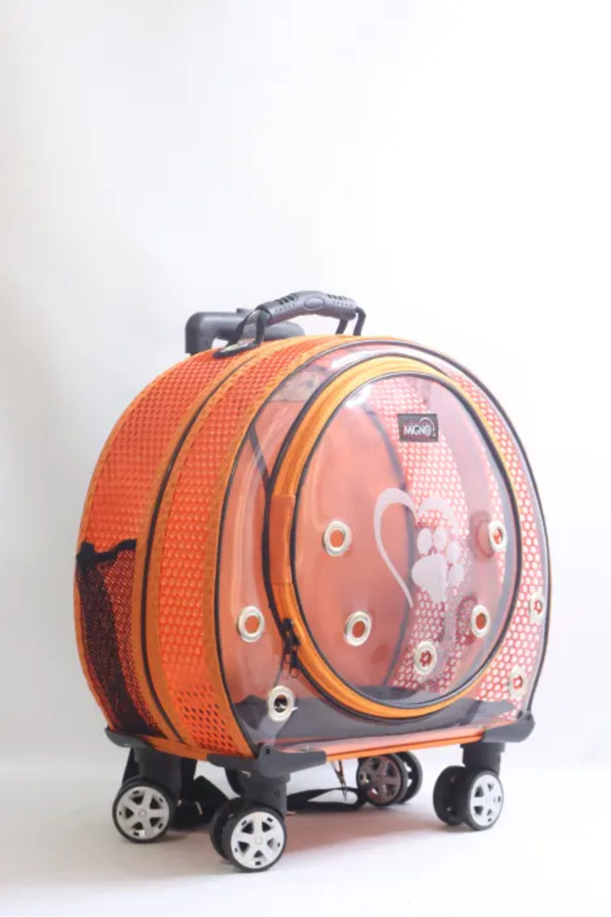 کیف حمل گربه و سگ میگنو Migno، سری RUBY MODEL SPACE، نارنجی، مدل RSP008