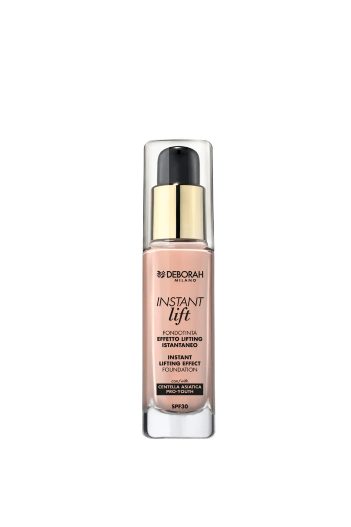 کرم پودر فوری LIFT SPF30 صاف کننده مایع بنیاد دائمی شماره: 1 نمایشگاه Deborah