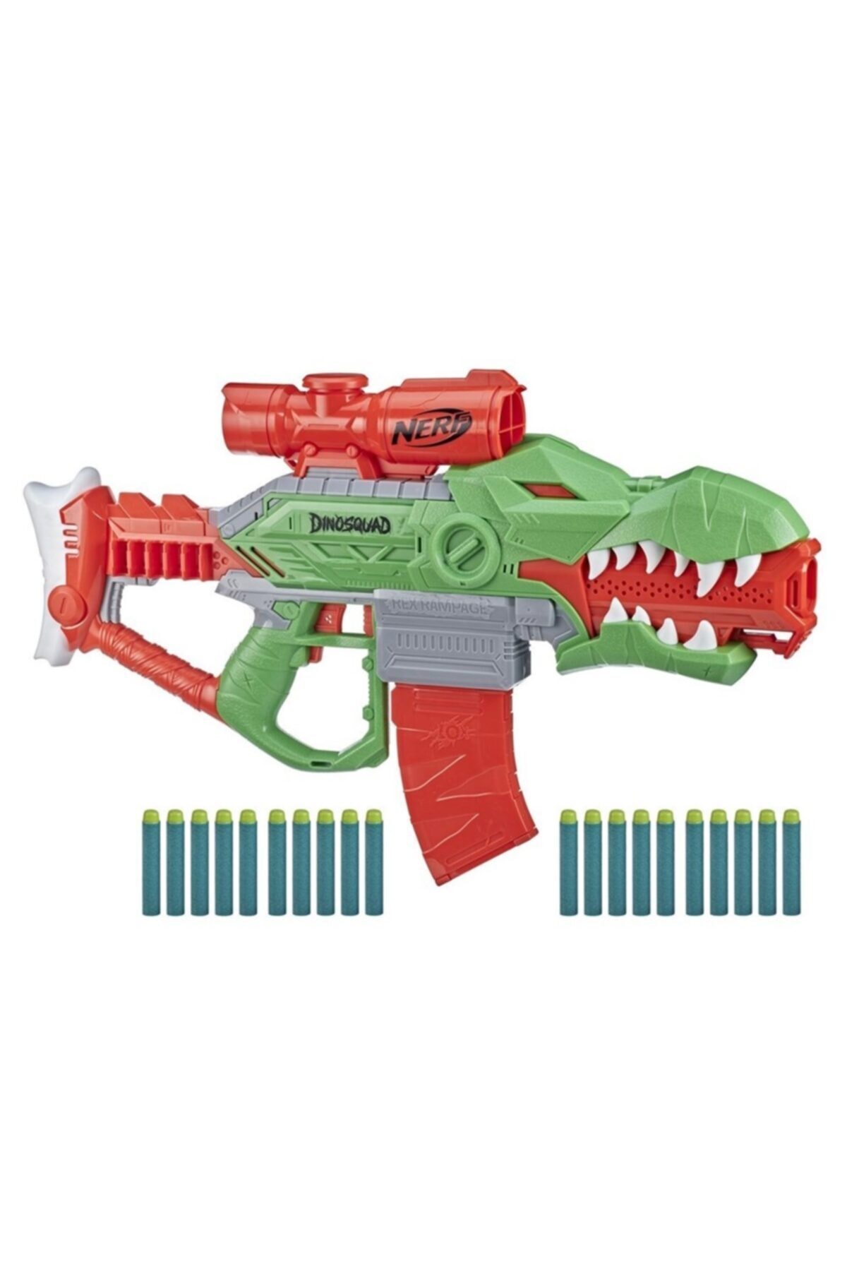 تفنگ های اسباب بازی و آب DINOSQUAD REX RAMPAGE DART BLASTTER F0807 نرف اورجینال Nerf