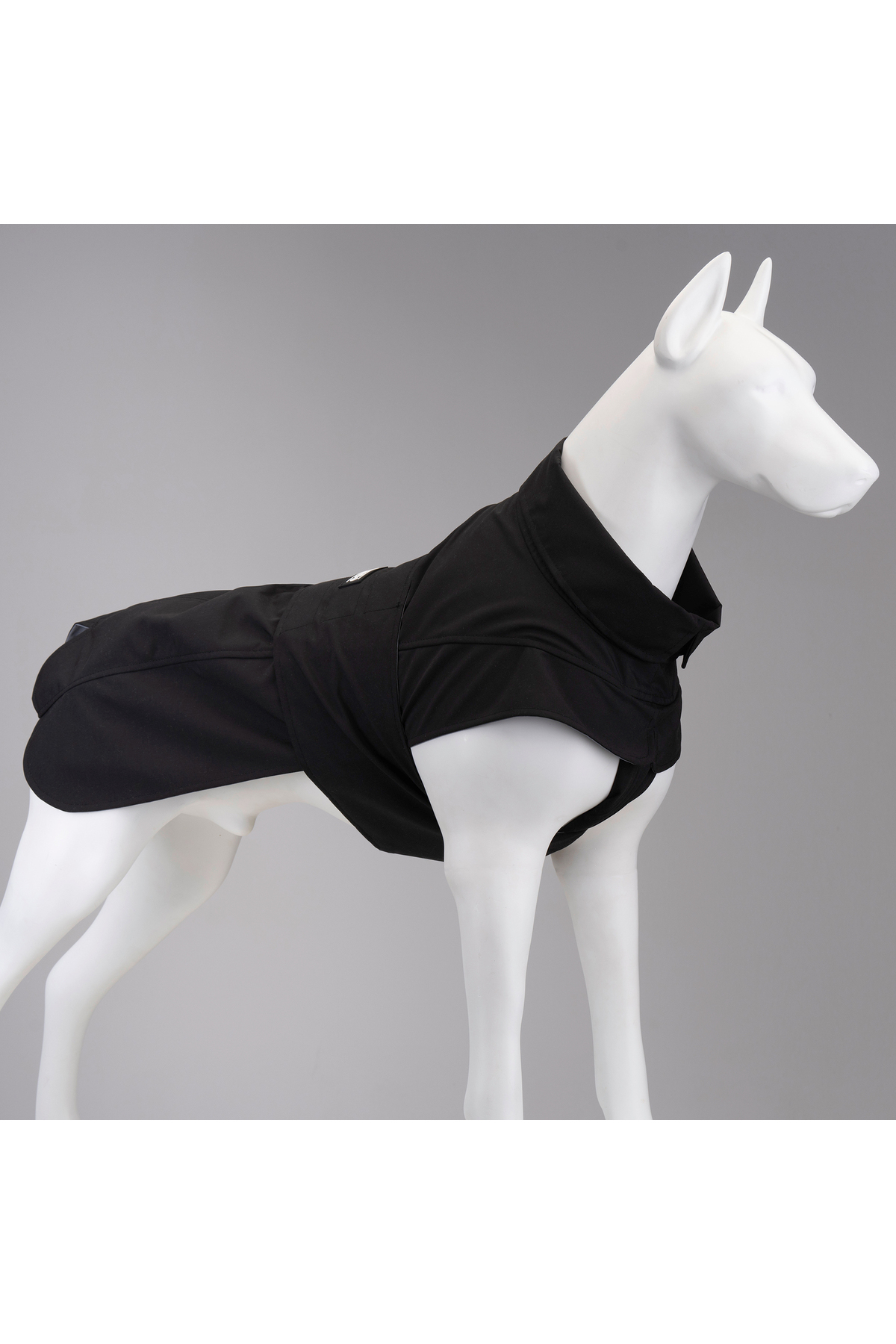 بارانی سگ ترنچ‌کت ضدآب مشکی لیندو داگز Lindodogs مدل TRBL01