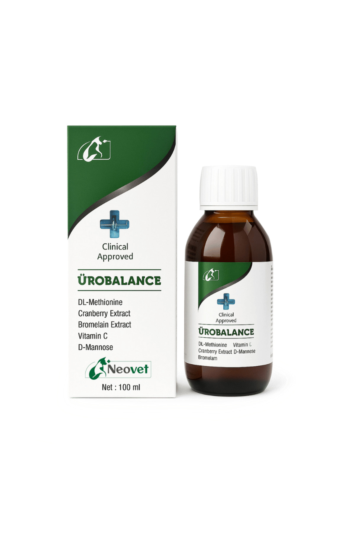 مکمل مایع قطره‌ای حمایت از دستگاه ادراری گربه و سگ نئووت Neovet Urobalance