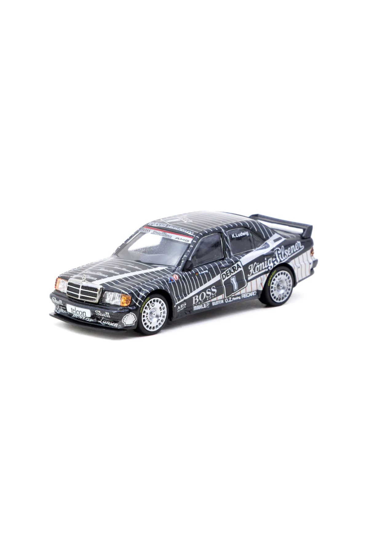 مدل خودرو WORKS 1 64 MERCEDES BENZ 190 E 2.5 16 EVO 01 GLOBAL64 T64G 057 89DTM01 اورجینال Tarmac