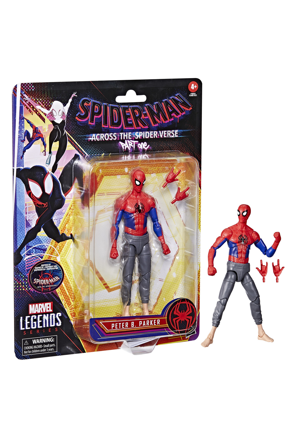 فیگور SPIDER MAN: ACROSS THE VERSE اکشن پیتر بی پارکر از ترکیه Hasbro
