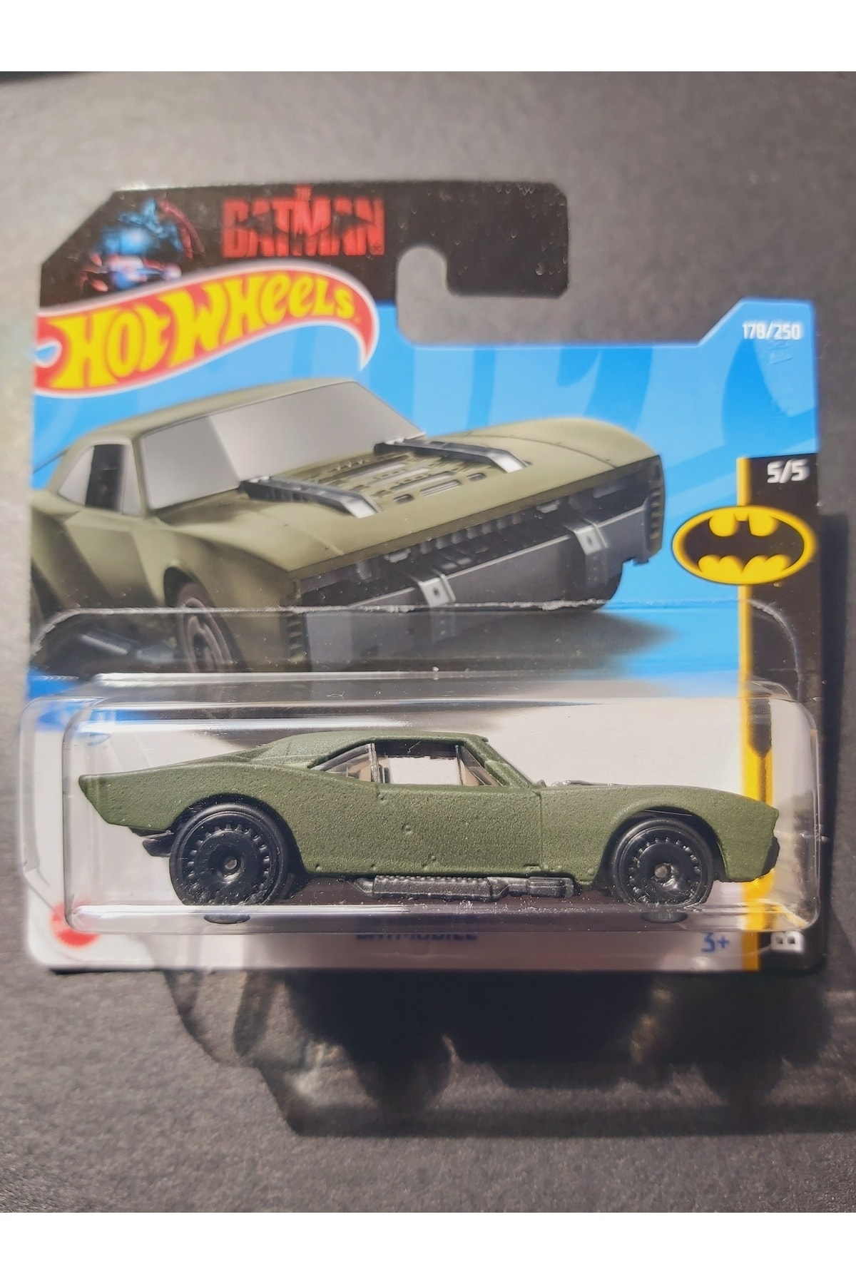 ماشین اسباب بازی BATMOBILE BATMAN هات ویلز اورجینال HOT WHEELS