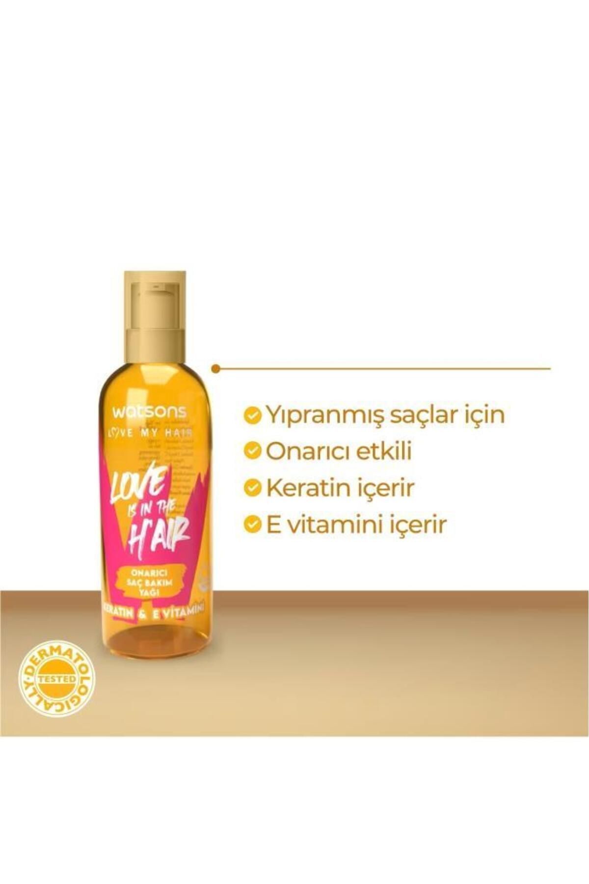 Watsons روغن مراقبت از مو با کراتین 100 میلی لیتر