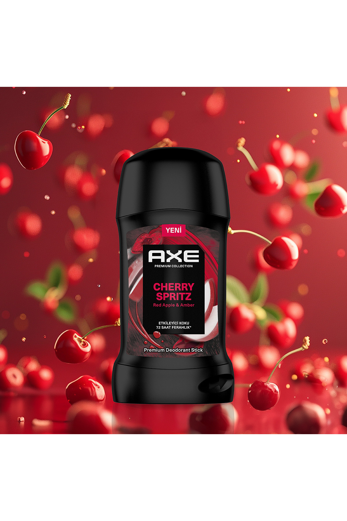 دئودورانت استیک مردانه با رایحه گیلاس Premium Collection حجم 50 میلی لیتر اکس Axe