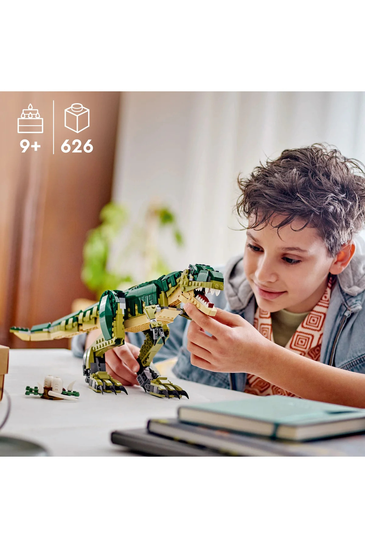 لگو و اسباب بازی های ساخت محور ® CREATOR 3 IN 1 T. REX 31151 – مجموعه ساختمان خلاقانه مدل دایناسور برای 9+ 626P از ترکیه LEGO