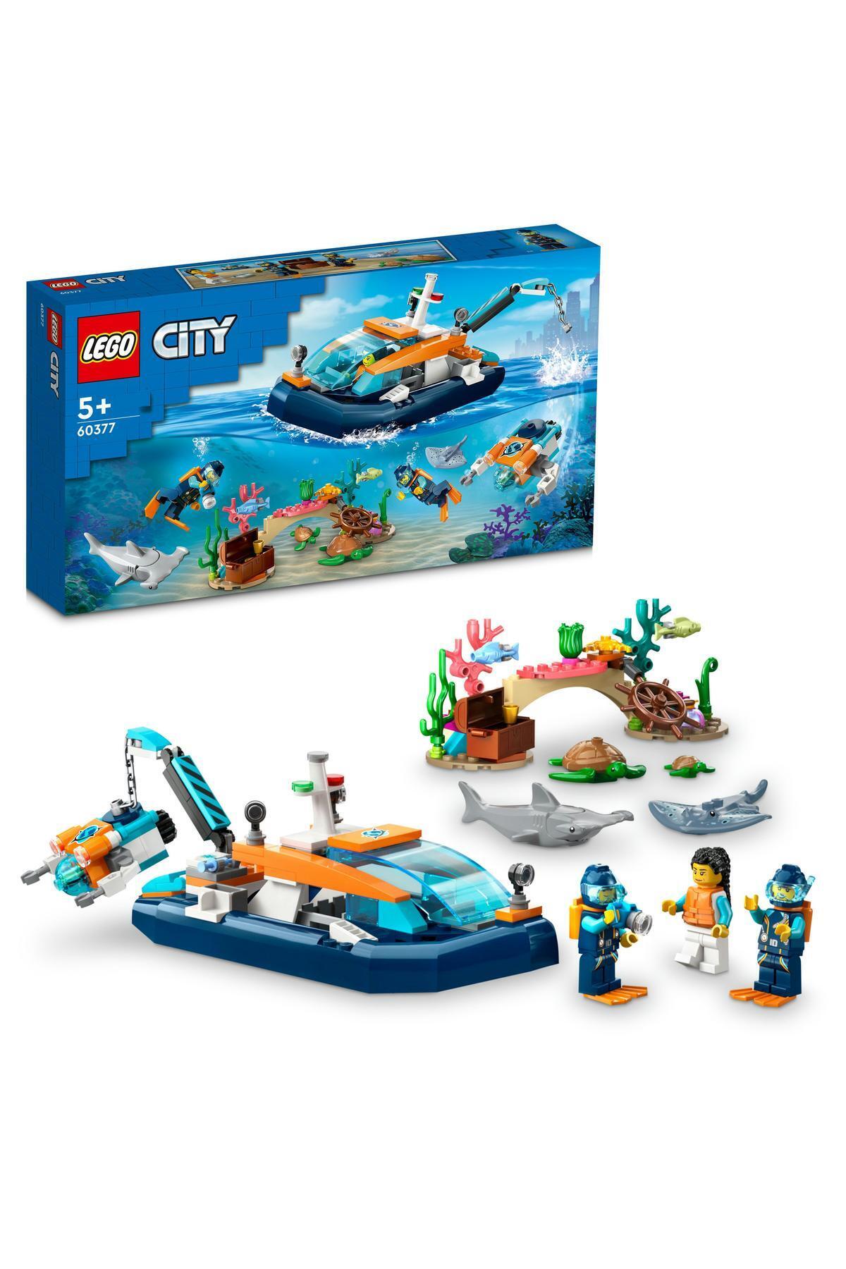 لگو و اسباب بازی های ساخت محور ® کپسول غواصی سیتی اکسپلورر 60377 از ترکیه LEGO