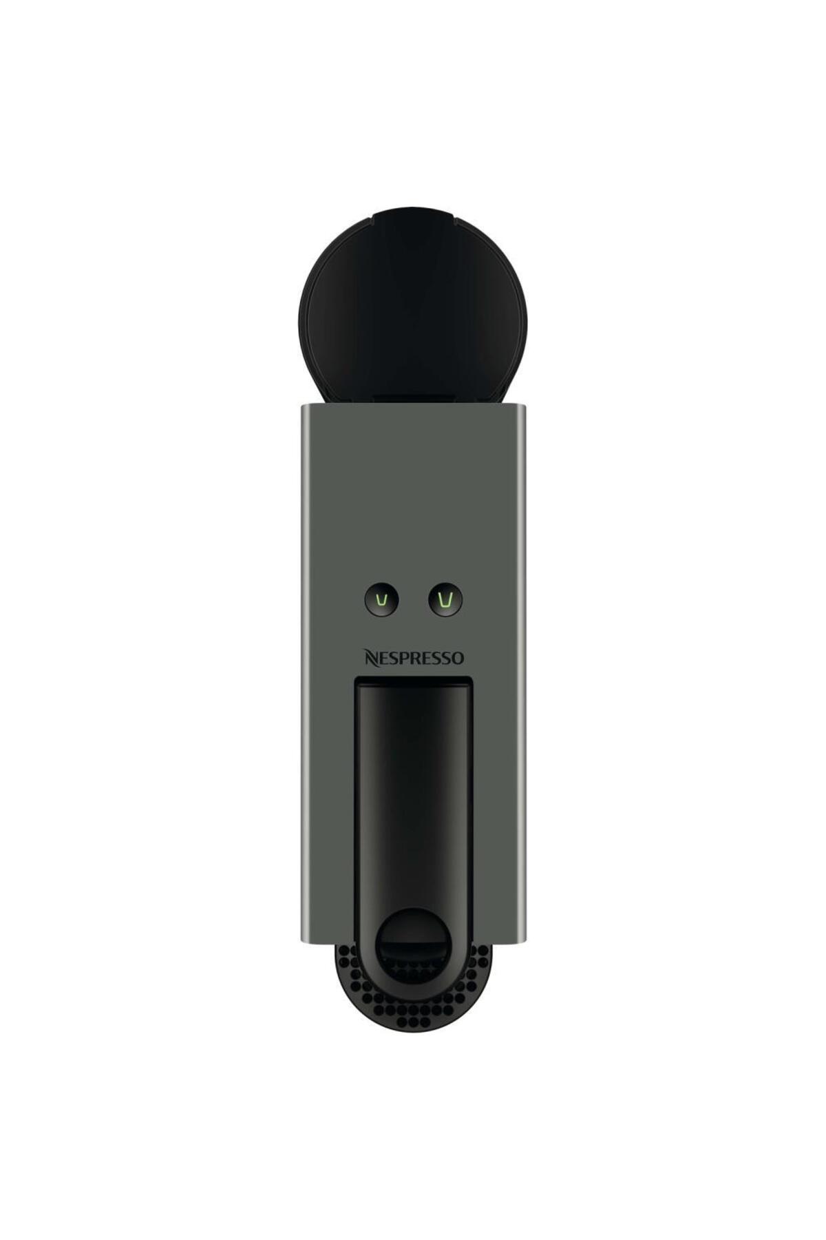 دستگاه اسپرسو و کاپوچینو قهوه ساز کپسولی اسنزا MINI C 30 GREY اورجینال Nespresso