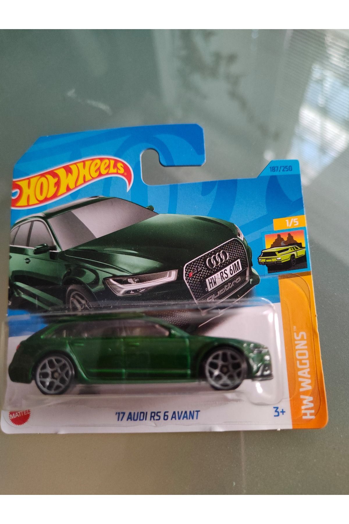 ماشین اسباب بازی '17 آئودی RS 6 آوانت از ترکیه HOT WHEELS