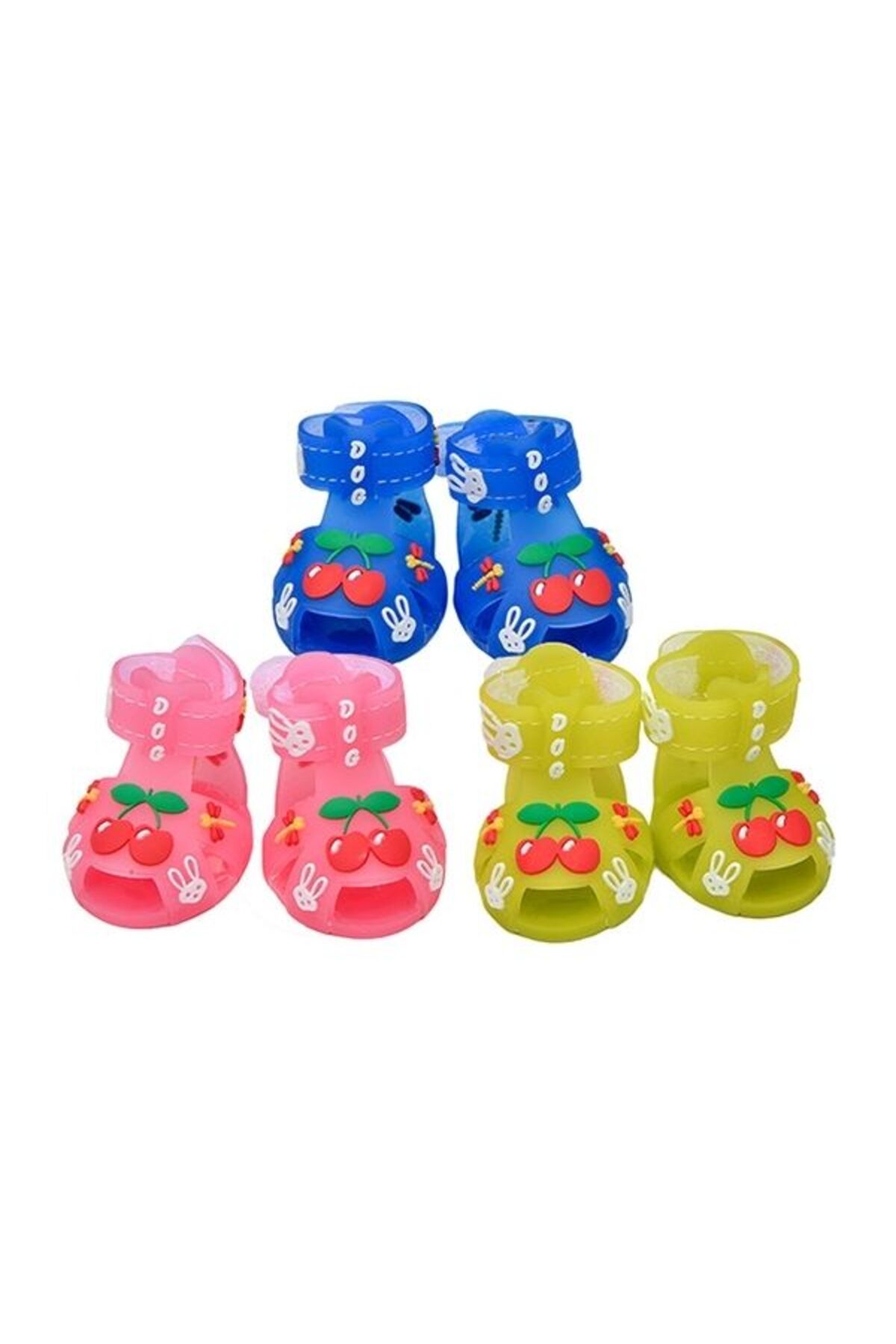کفش سگ اُلچی Olchi Cherry Rabbit Shoes، صورتی