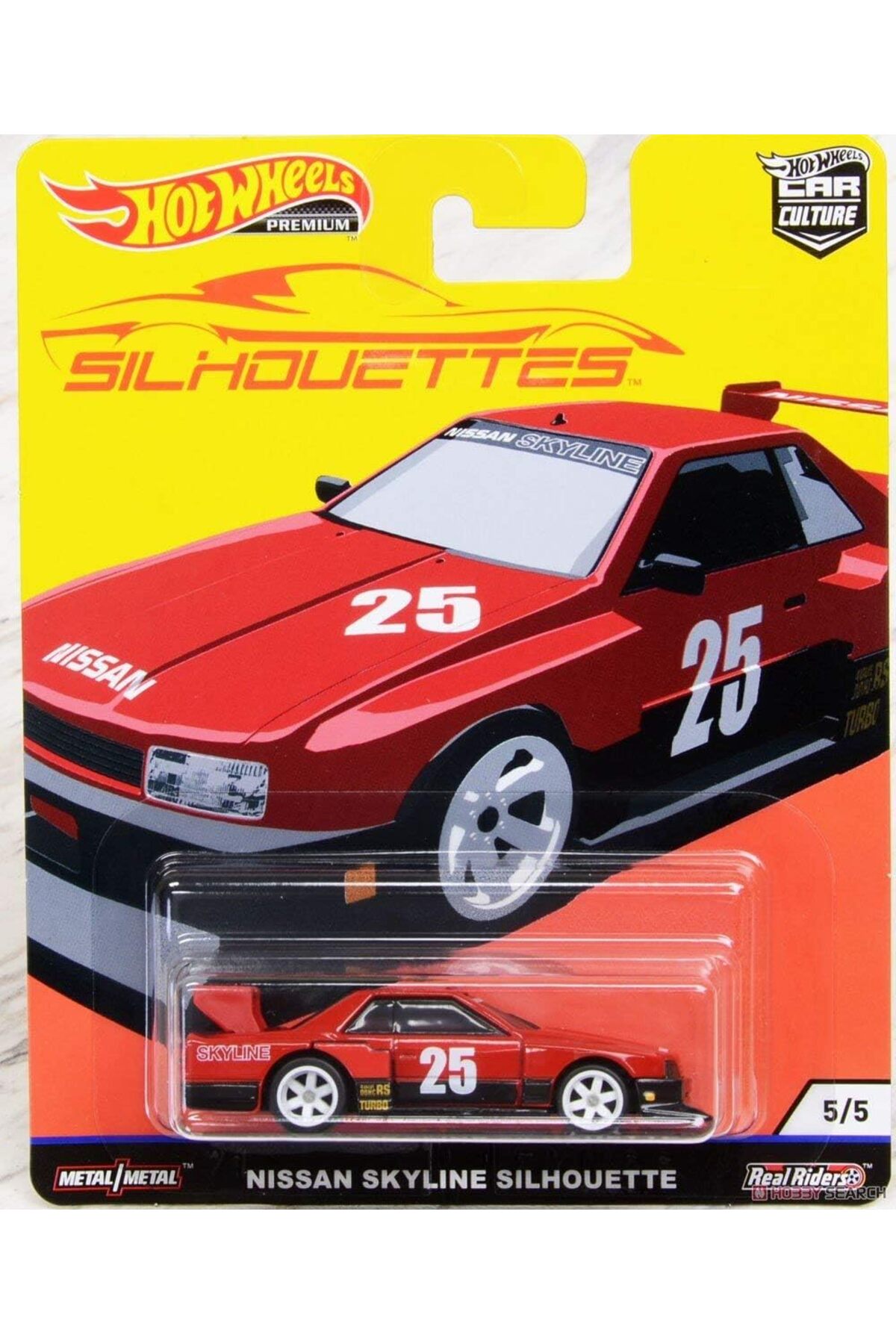 ماشین اسباب بازی پریمیوم نیسان SKYLINE SILHOUETTE اورجینال HOT WHEELS