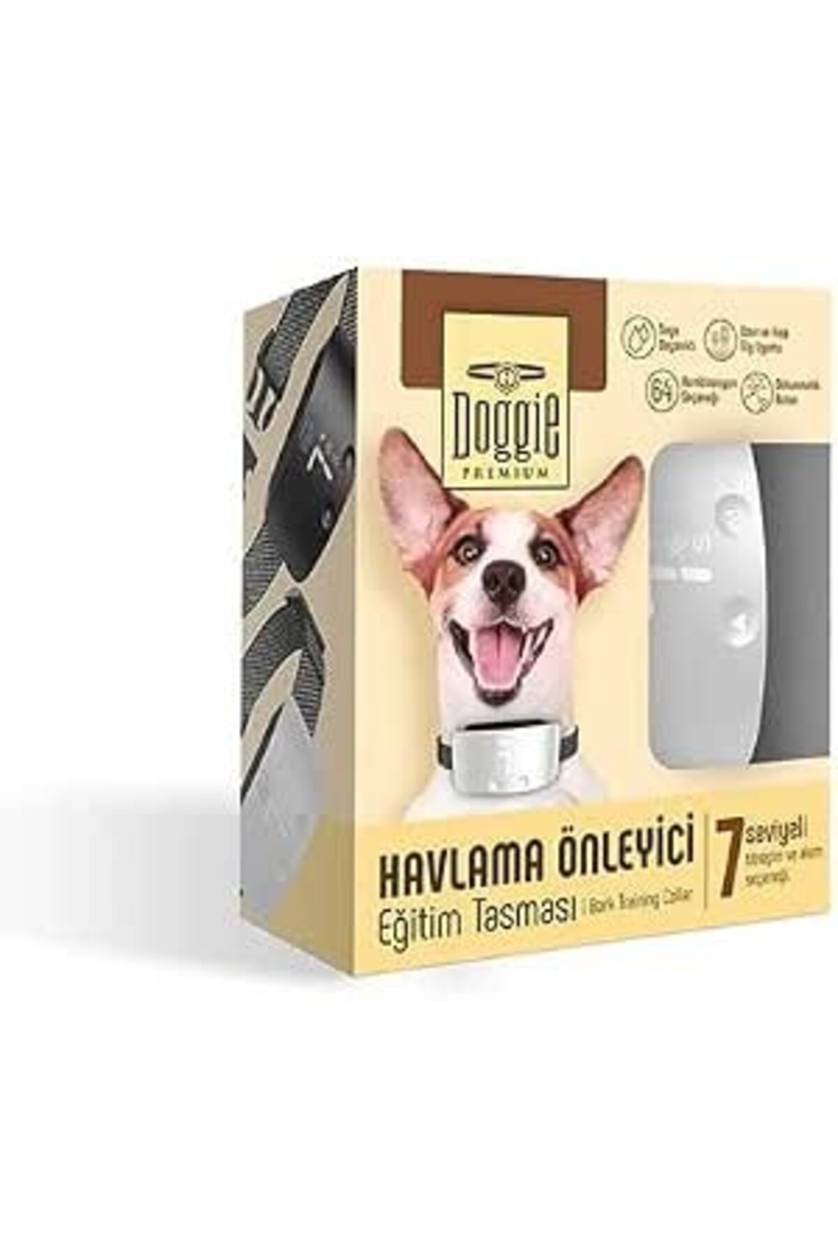 قلاده آموزشی سگ داگی Doggie سفید مدل YB2750253159595