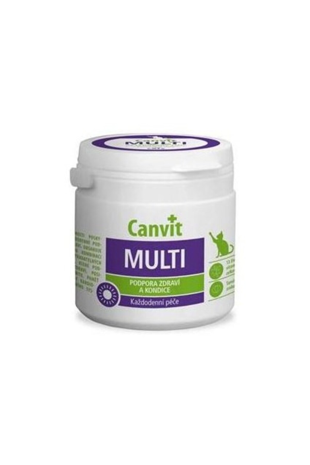 قرص مولتی‌ویتامین گربه کانویت Canvit Multi، بسته ۱۰۰ عددی