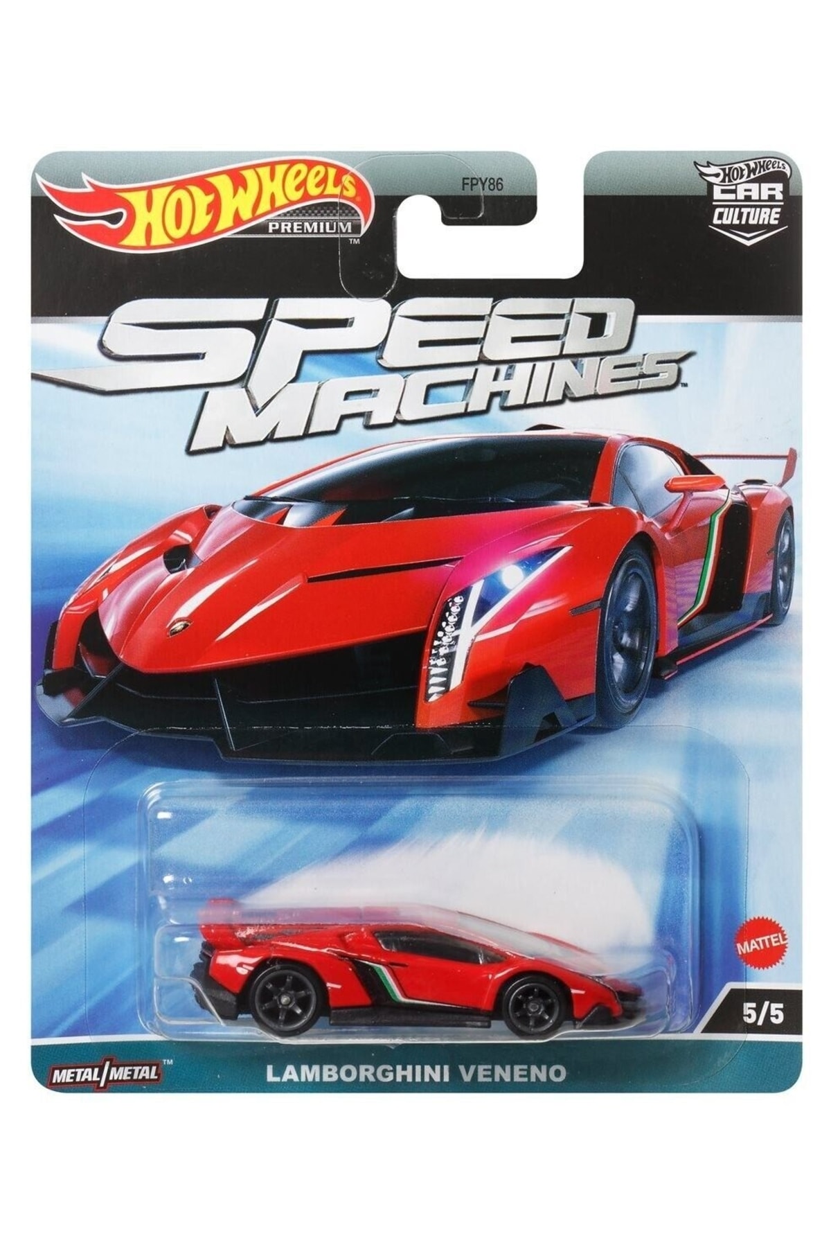 ماشین اسباب بازی ماشین‌های سرعت مدل ممتاز LAMBORGHINI VENENO HKC41 FPY86 از ترکیه HOT WHEELS