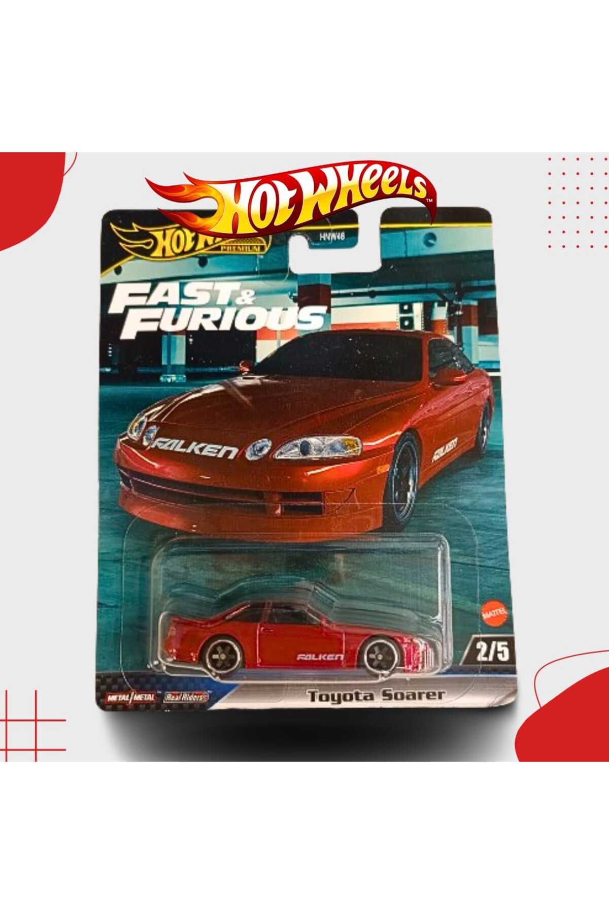ماشین اسباب بازی TOYOTA SOARER سریع و خشمگین هات ویلز اورجینال HOT WHEELS
