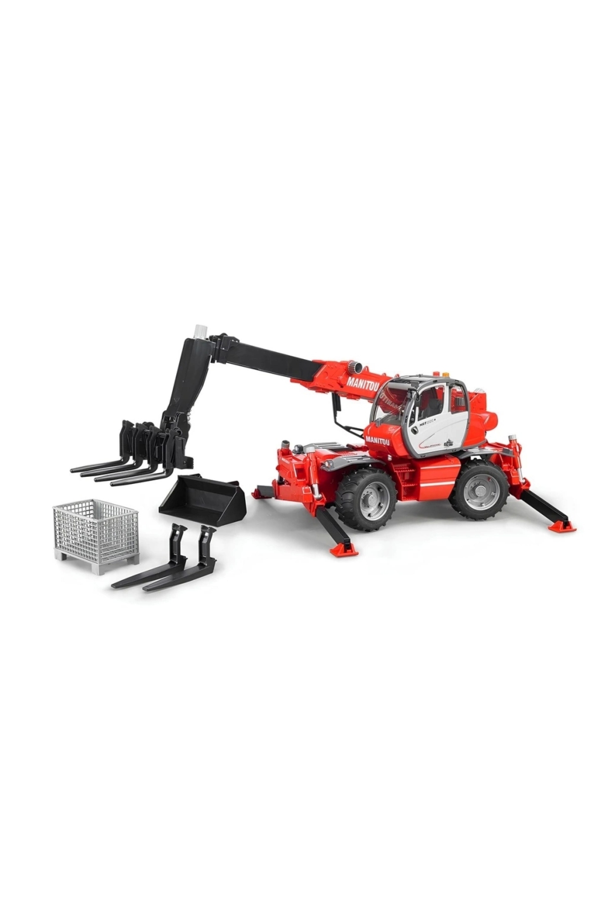ماشین اسباب بازی لیفتراک تلسکوپی MANITOU MRT 2150 BR02129 Genel Markalar