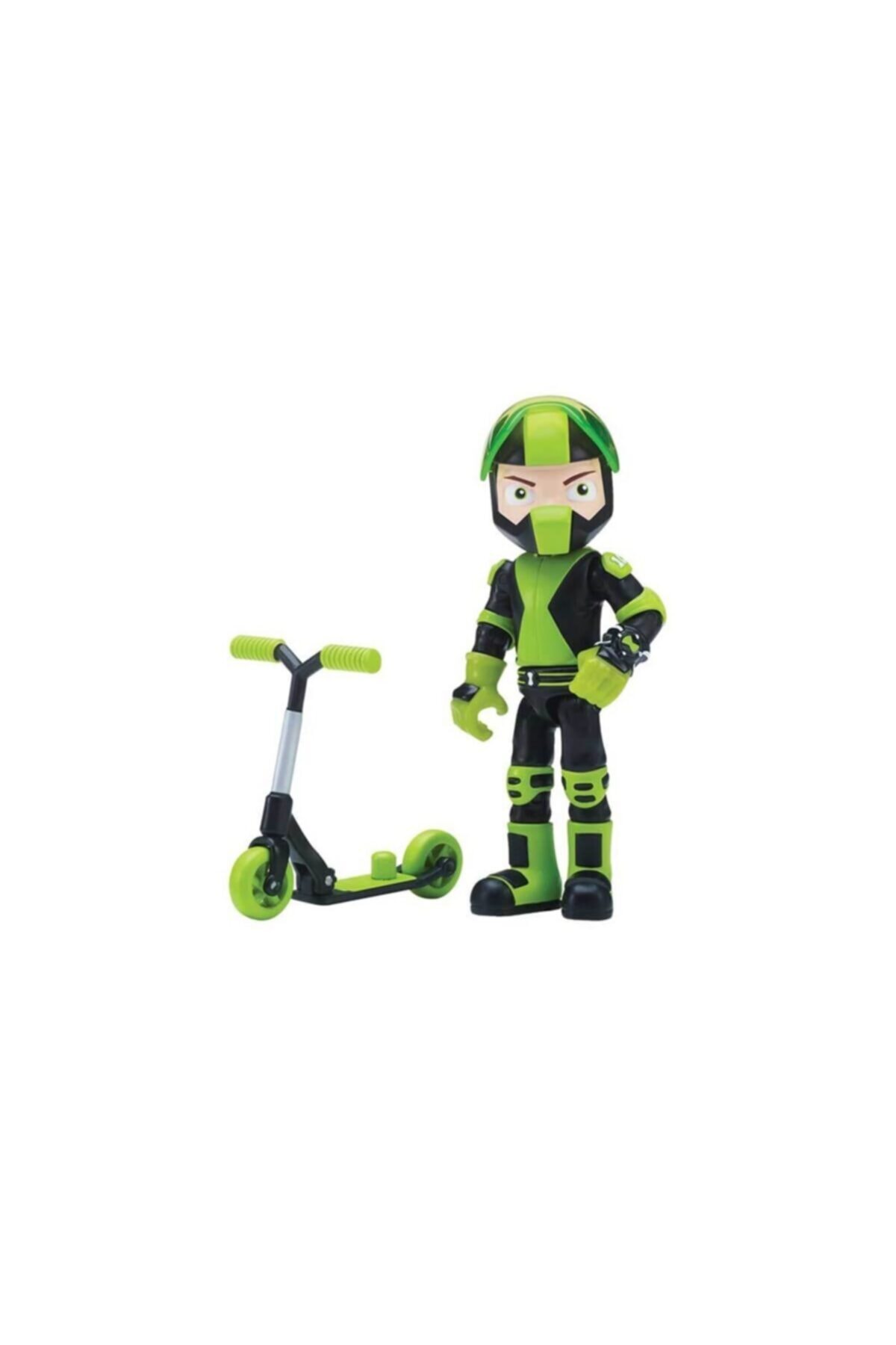 اسباب بازی های فیگور دیگر فیگورهای اکشن سبز RUSTBUGGY BEN و SCOOTER BEN10