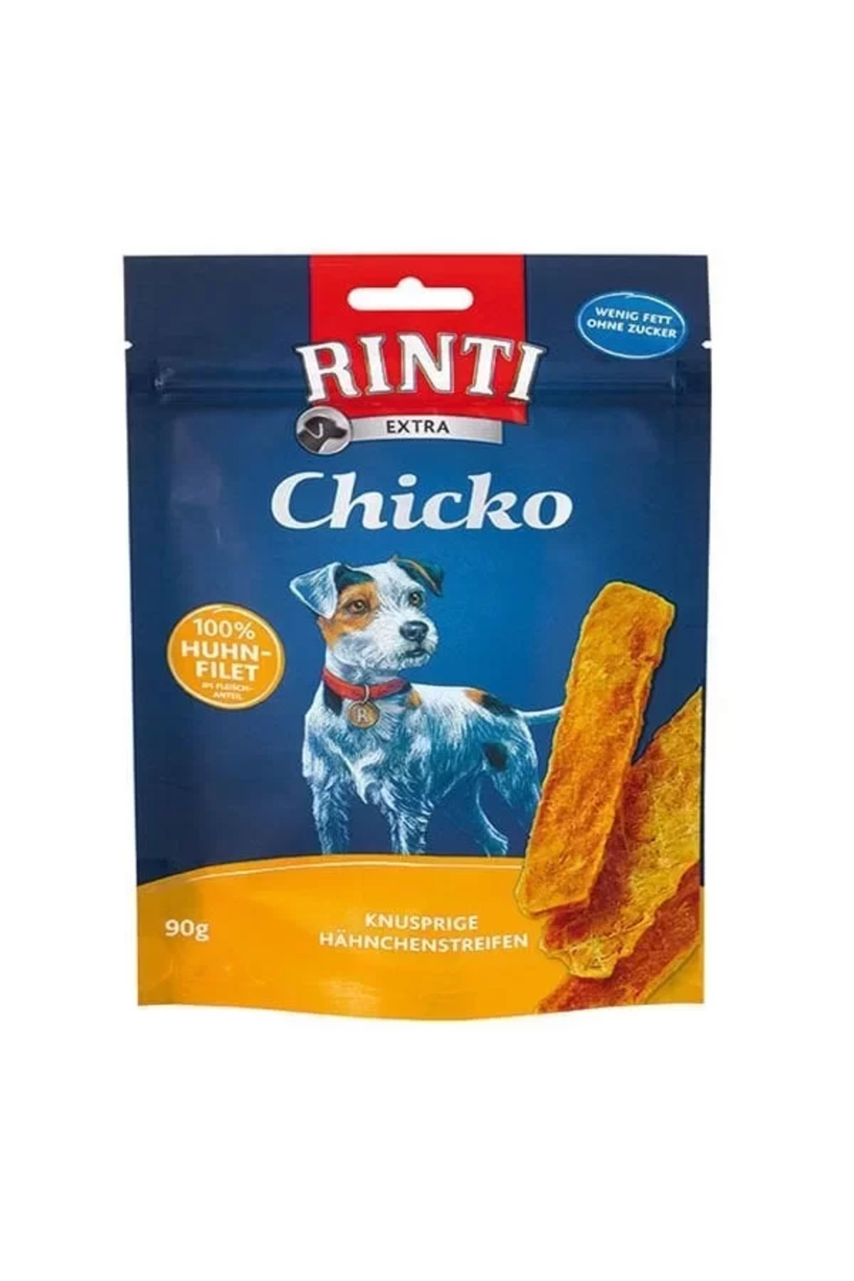 تشویقی سگ رینتی Rinti Extra با مرغ، ۹۰ گرم