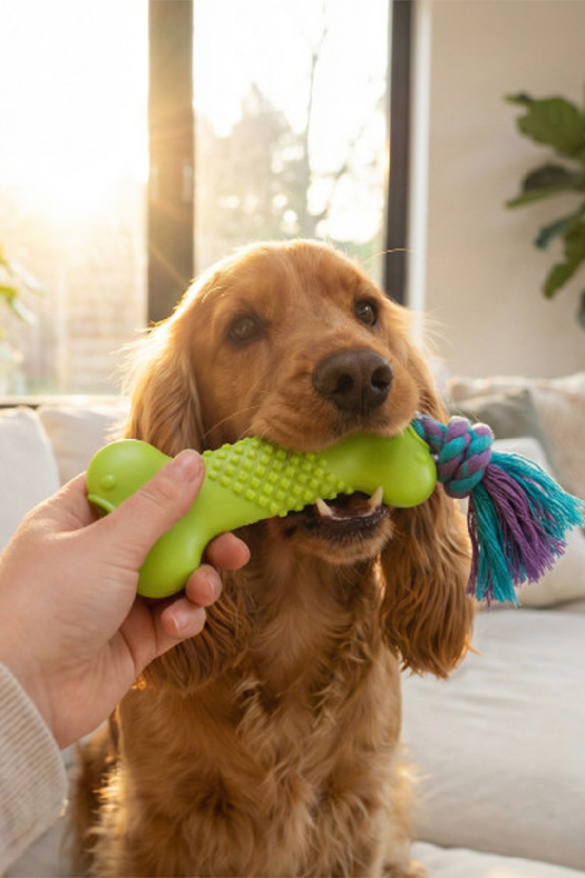 استخوان جویدنی سگ پتی‌استیجز PetStages Orka Bone، سایز Small، چندرنگ