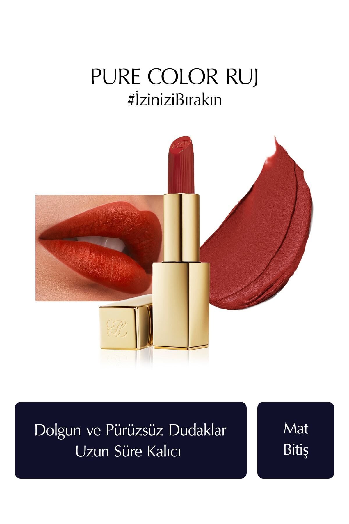 رژ لب مات مخصوص رنگ: 571 مستقل 35 گرم قرمز استی لادر Estee Lauder