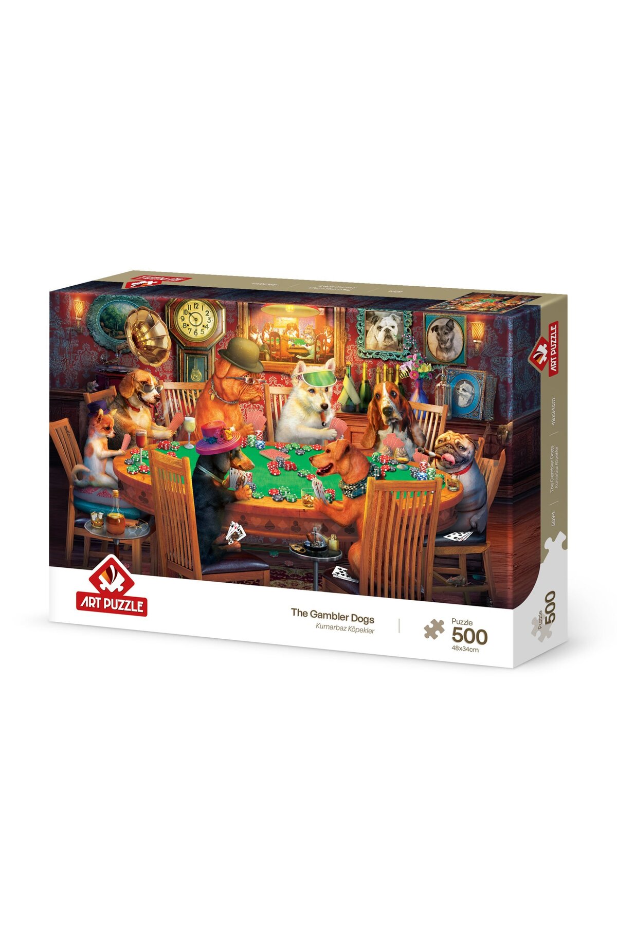 پازل گامر سگ 500 قطعه اورجینال ارت Art Puzzle