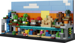 مجموعه ساختنی زیست‌بوم‌های کوچک ماینکرفت Minecraft لگو LEGO، مدل 21589، ۷۹۷ قطعه، حداقل سن ۱۲ سال