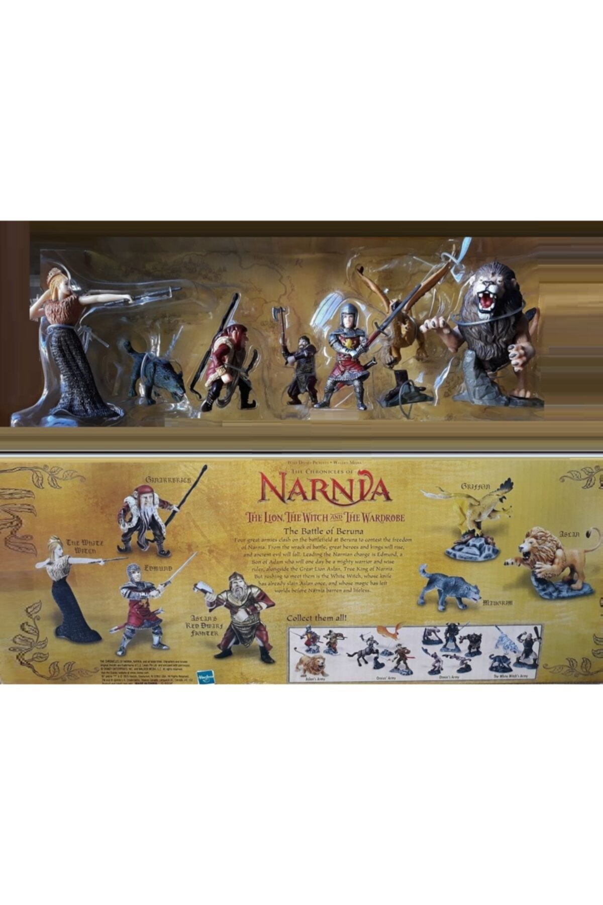 اسباب بازی های فیگور دیگر THE CHRONICLES OF NARNIA ست 7 عددی و لوازم جانبی دارای مجوز اصلی Hasbro