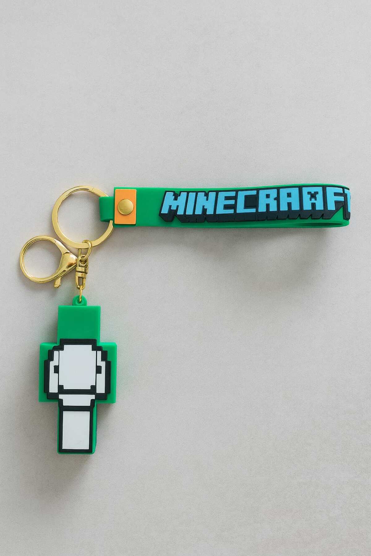 جلیقه کلید جاکلیدی فیگور MINECRAFT لوکس سه بعدی سیلیکونی KAYLANIN DÜNYASI