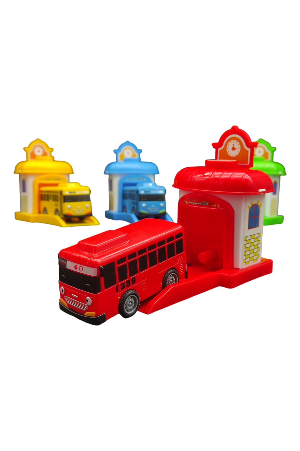 ماشین اسباب بازی ست اتوبوس 4 تکه TOY TAYO KAYO CH 133TK ETHEM