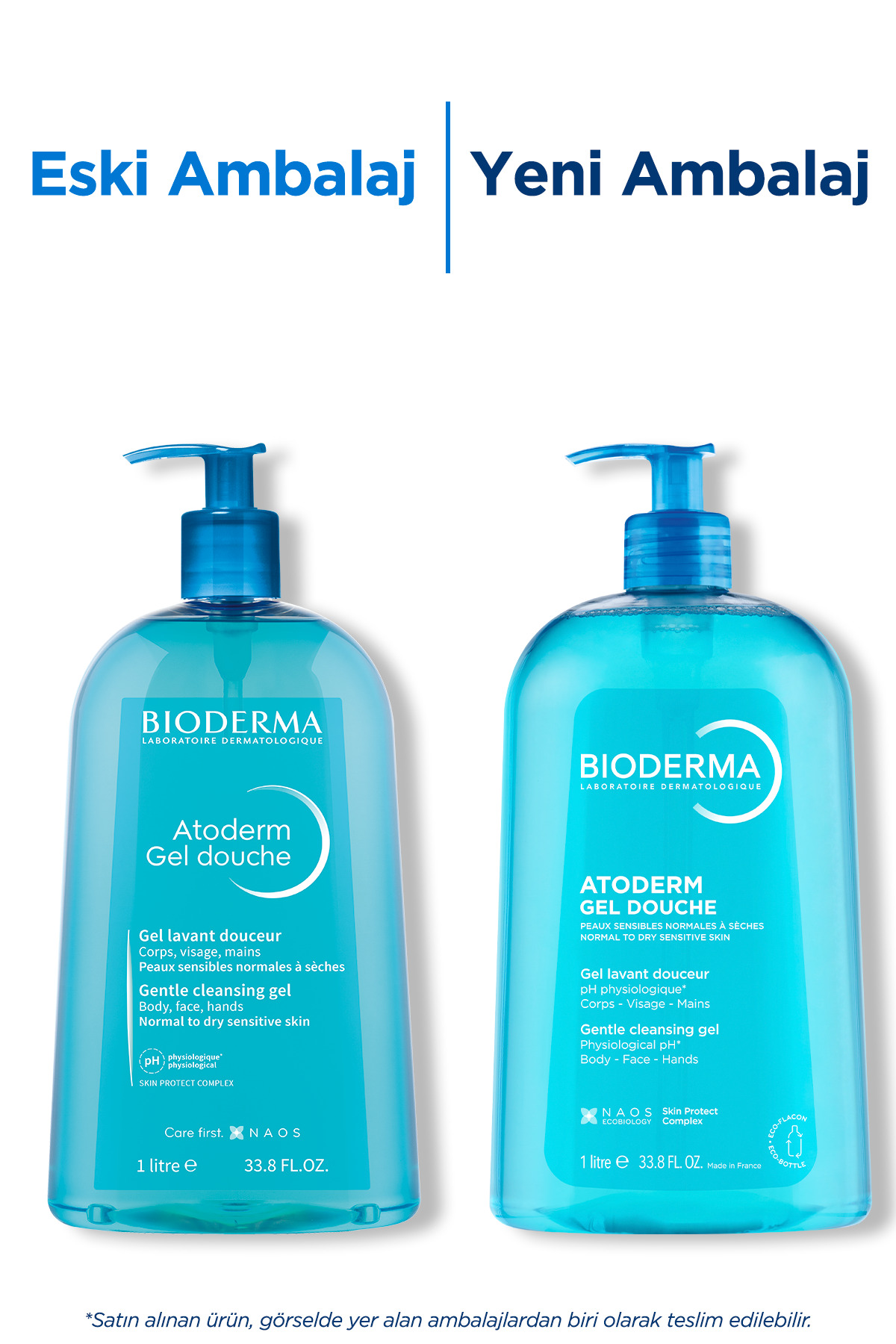 شامپو بدن مدل Atoderm با حجم 1 لیتر بایودرما Bioderma