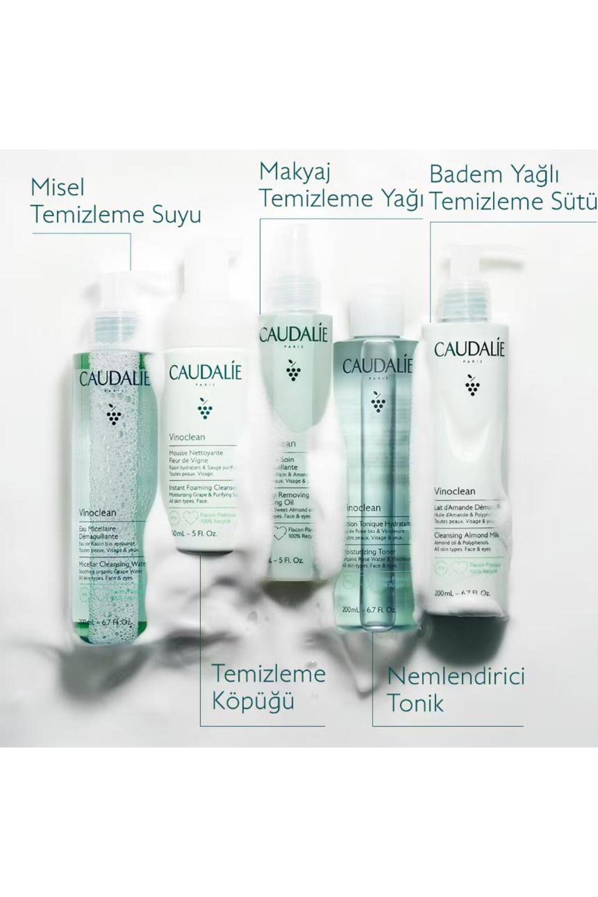 پاک کننده آرایش آب تمیز وینوکلی 200 میل Caudalie