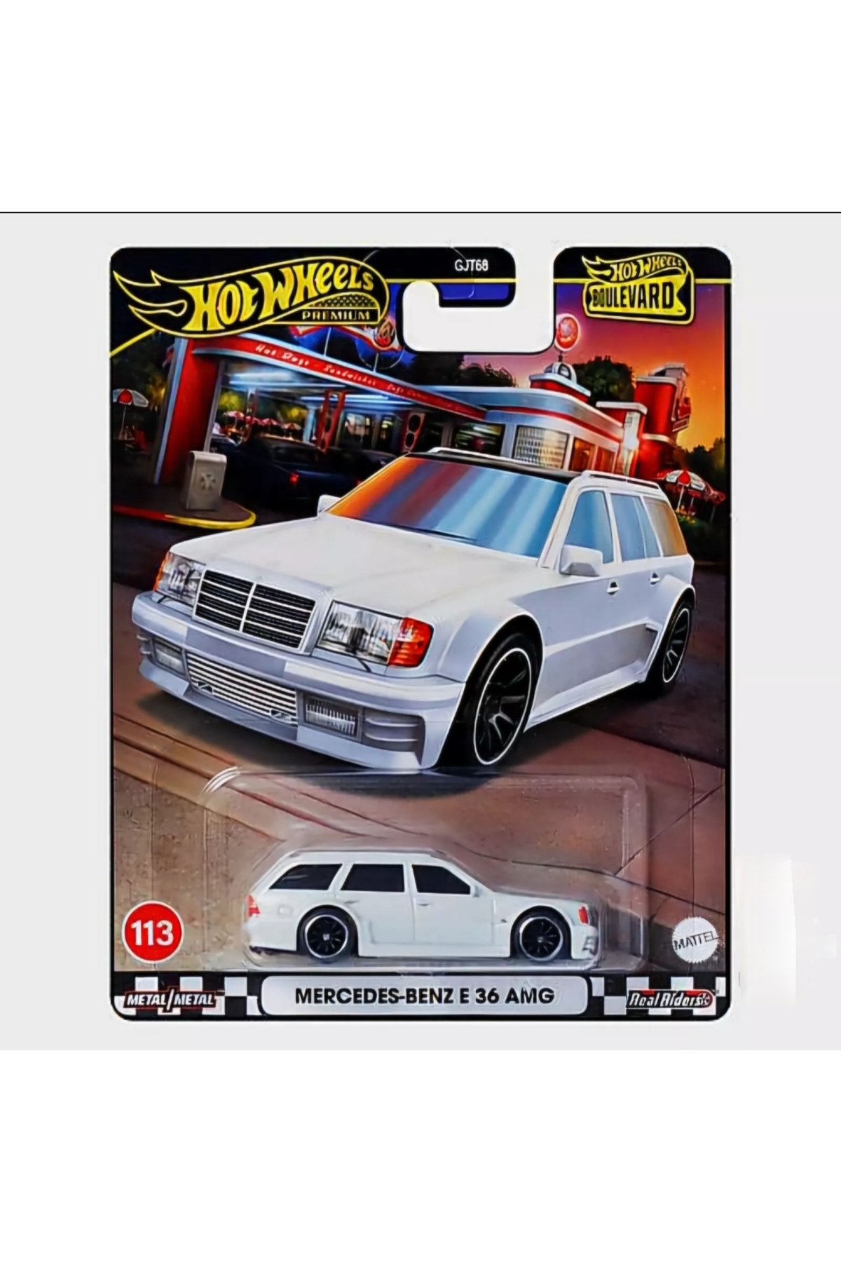 ماشین اسباب بازی بلوار پریمیوم 1 64 مرسدس بنز E 36 AMG COLLECTION MODEL هات ویلز اورجینال HOT WHEELS