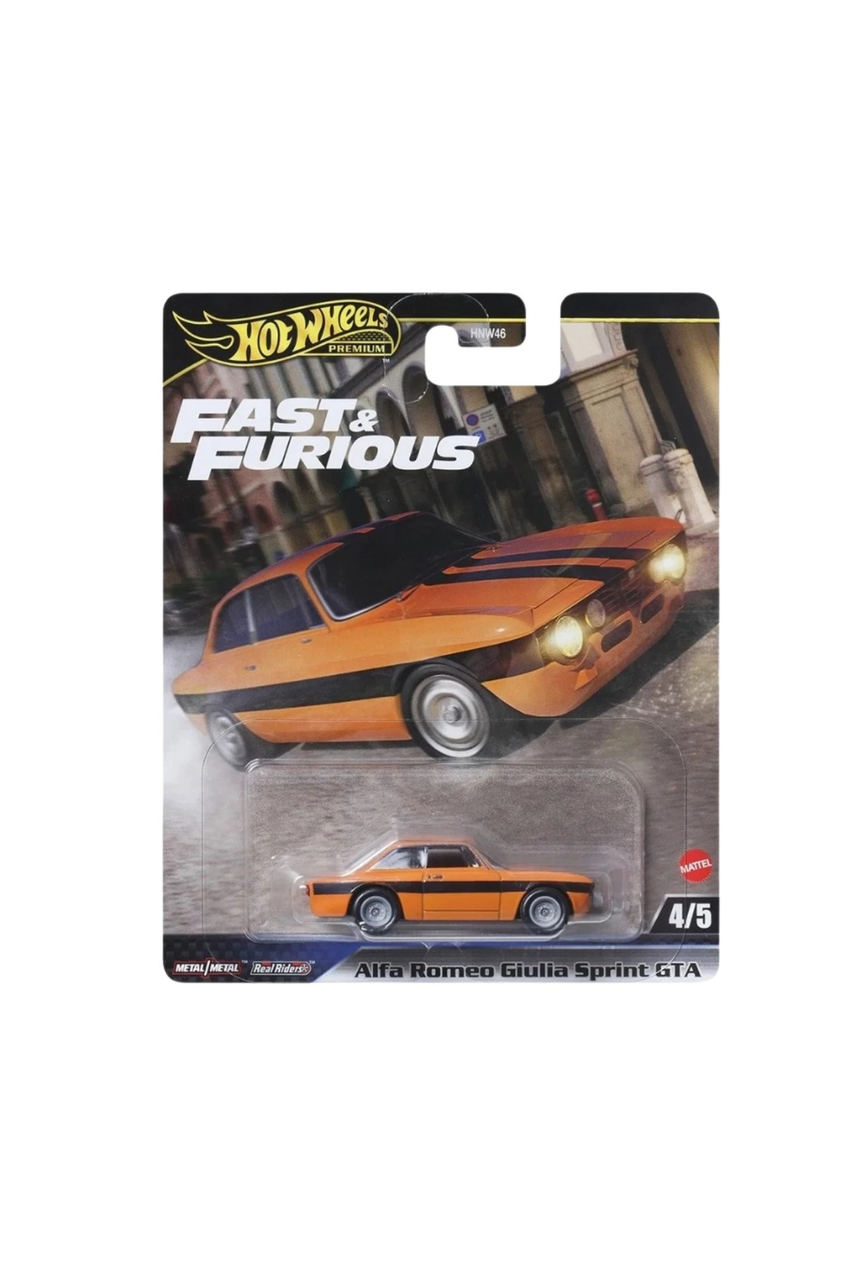 ماشین اسباب بازی مجموعه خودروی 5 تکه پریمیوم FAST & FURIOUS – RX 7 SKYLINE GT R CHARGER GIULIA IMP از ترکیه HOT WHEELS