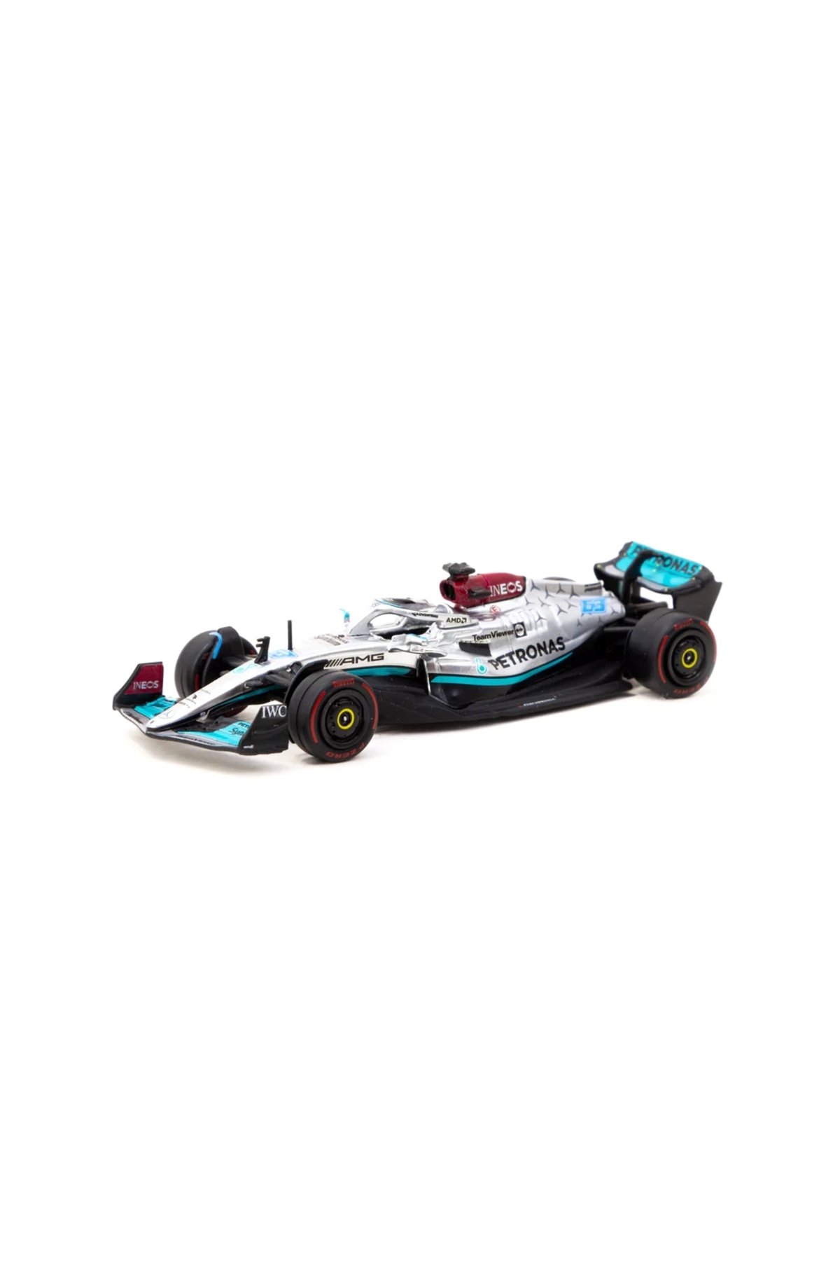 مدل خودرو 1 64 X IXO MODELS MERCEDES AMG F1 W13 E سائوپائولو گرندپری 2022 63 WINNE اورجینال Tarmac Works