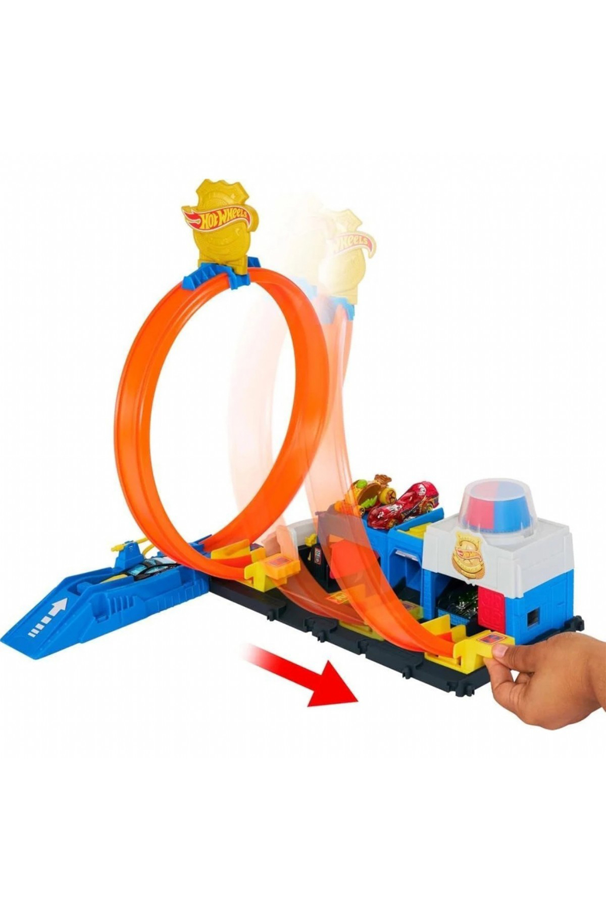 ست حرفه ای اسباب بازی آموزشی ایستگاه پلیس JBM71 از ترکیه HOT WHEELS
